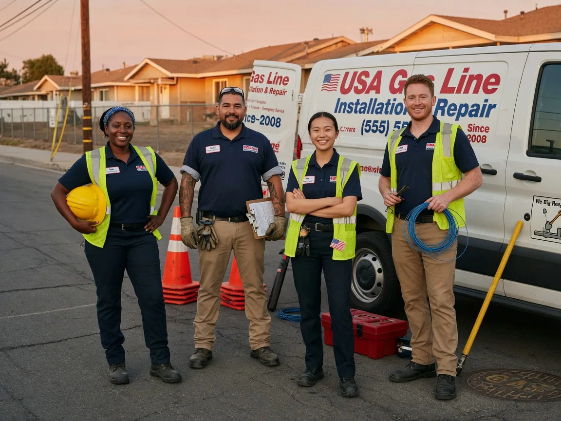 Gas Line Installation company in Dundas, MN